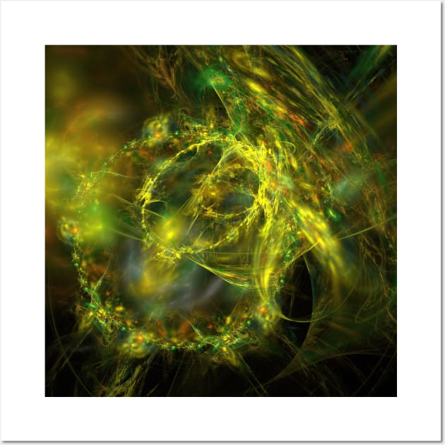 electric lasso fractal design Wall Art by hereswendy